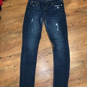 Mid rise express jeans